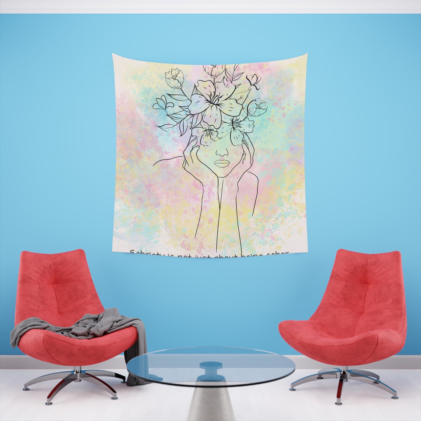 Printed Wall Tapestry