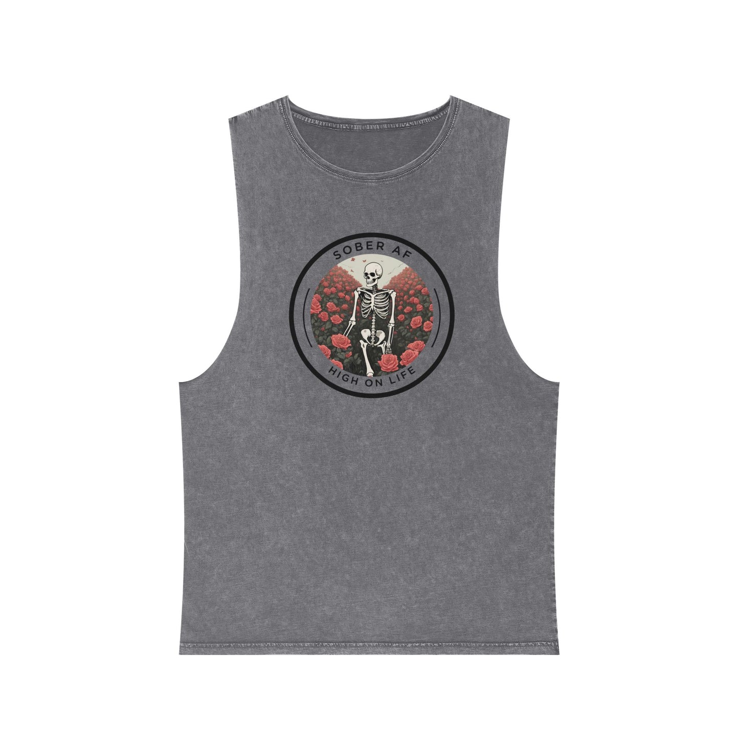 Unisex Stonewash Tank Top
