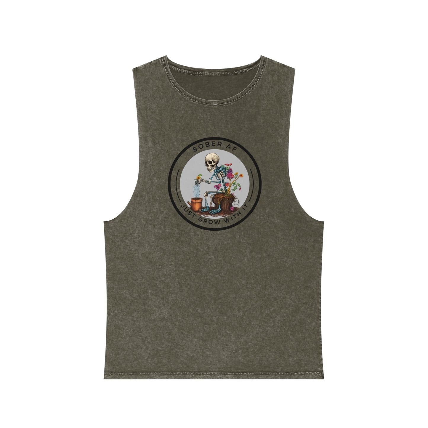 Unisex Stonewash Tank Top